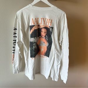 Aaliyah Europe Tour Graphic Long Sleeve